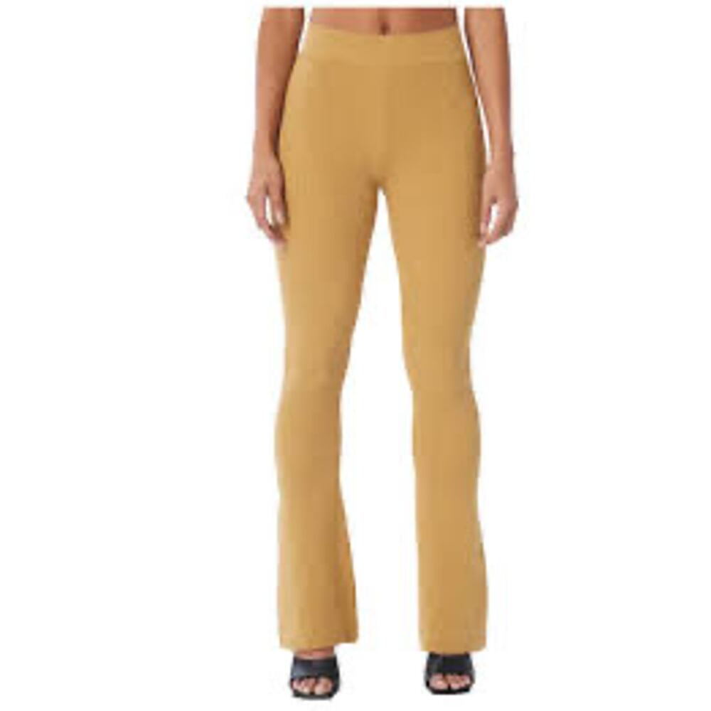 LITA by Ciara | Rib Organic Cotton Flare Pants